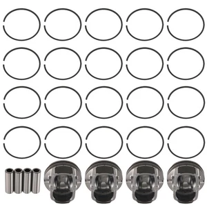 4x Engine Piston & Rings Kit Fits For Hyundai Kia Accent Rio 1.6L DOHC 2012-2016 - Picture 1 of 15