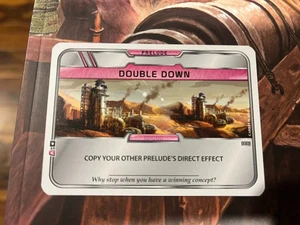 Terraforming Mars Winter 2022 Promo Card: Double Down - Bild 1 von 2