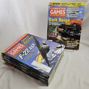 Computer Games Strategy Plus Complete 1997 Year Issues 74-85 PC Gaming News - Picture 1 of 11