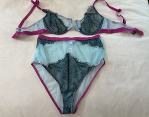 Sujetador y panty Dora Larsen St. 34B / 4 nuevos sin etiquetas - Imagen 1 de 10