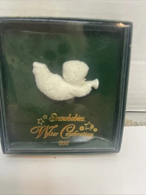 Departamento Prendedor 56 Snowbabies 1998 Bisque Invierno Celebraciones Amistad Nuevo Foto 1 de 4