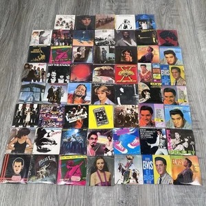 CHU-BOPS Kaugummi Schallplatten Miniatur Album Cover Lot 54-versiegelt 80er Kiss Elvis - Bild 1 von 19