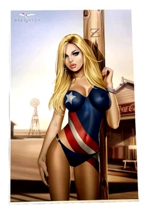 ZENESCOPE TEXAS EXCLUSIVE LIMITED EDITION ART PRINT NM+ - Picture 1 of 2