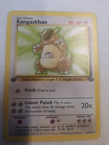 Pokemon Card Jungle 1st Edition Kangaskhan 21/64 - Bild 1 von 10