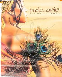 INDIA. ARIE ACOUSTIC SOUL Album Cover Promo Double-Sided Poster 18x24 - Picture 1 of 7