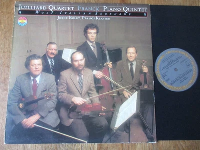 Franck - Piano Quintet etc / Bolet / Juilliard Qt / CBS 74002 Ed1 Germany NM/EX- Foto 1 de 3
