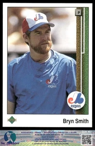Upper Deck #78 Bryn Smith Montreal Expos 1989 89UD - Imagen 1 de 2