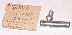 1948-1949 Pontiac Torpedo NOS Hydramatic throttle rod ball joint 511067 - Picture 1 of 1