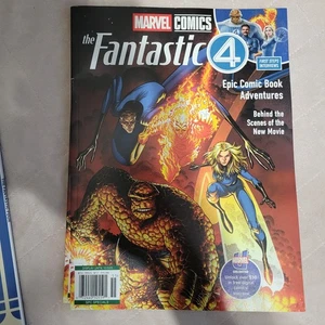THE FANTASTIC 4: MARVEL COMICS Magazine 2025 ~ New Movie ~ Epic Comic Cover 2 - Picture 1 of 6