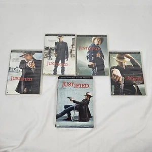 Justified Seasons 1-3 with Extra Bonus Disc In Season 3 (10 Discs) - Picture 1 of 2