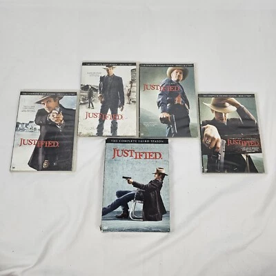 Justified Seasons 1-3 with Extra Bonus Disc In Season 3 (10 Discs) Foto 1 de 2