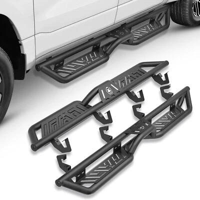 Running Boards For 2020-2025 Chevrolet Silverado & Sierra 2500 3500 HD Crew Cab Foto 1 de 4