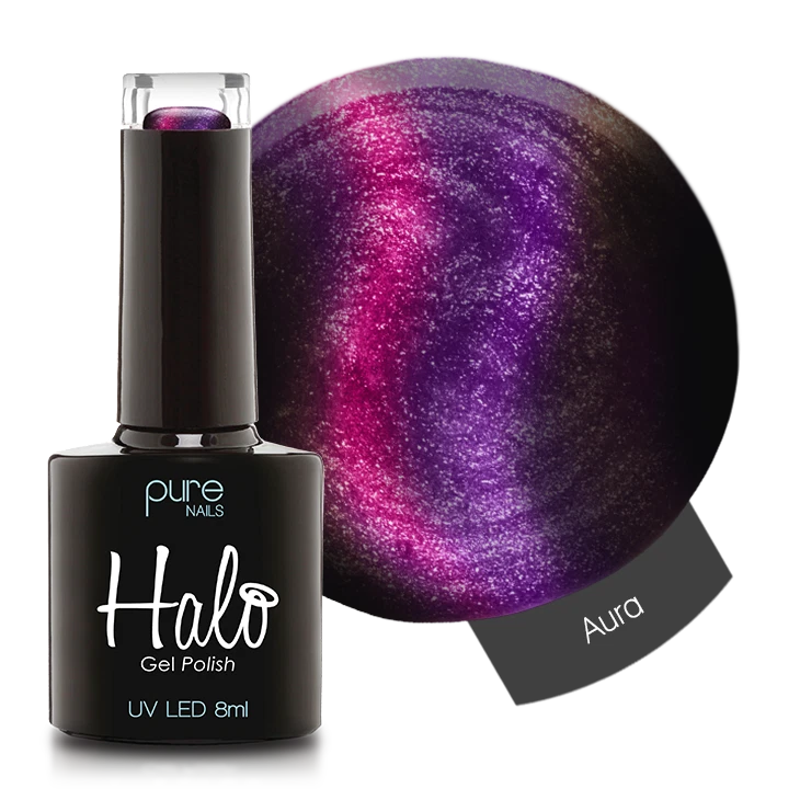 Halo Nail Gel Politur-UV/LED Nagelbuch der Schatten vollständige Sammlung Katzenaugeneffekt - Bild 1 von 1