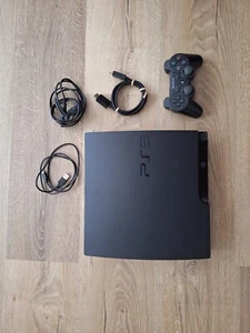 PS3 Konsole slim 160 GB + Controller - Bild 1 von 3