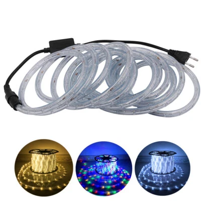 1M-100M LED Lichterschlauch Lichtschlauch Außen/Innen LED Streifen Lichterkette - Bild 1 von 4