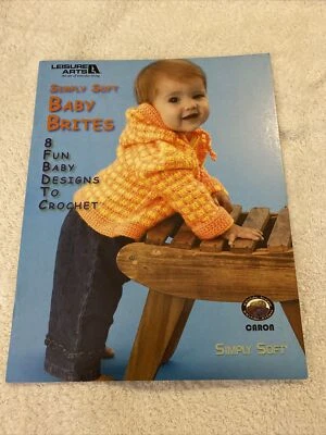 Simply Soft Baby Brites Mobile Sweater Booties Blankets & More crochet patterns - Image 1 of 4