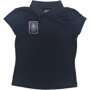 New/NWT Izod Girls Approved Schoolwear Performance Polo Shirt, Size XXS (4/5) - Picture 1 of 3