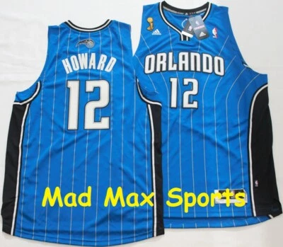 DWIGHT HOWARD Orlando MAGIC Lakers NBA FINALS Road SWINGMAN Throwback Jersey L - Image 1 of 4