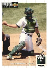 1994 Collector's Choice Oakland Athletics Baseball Card #267 Terry Steinbach