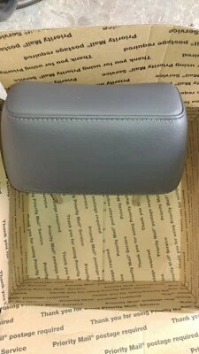 VW JETTA 2010 reposacabezas trasero central cuero negro OEM 05 06 07 08 09 10 Foto 1 de 2