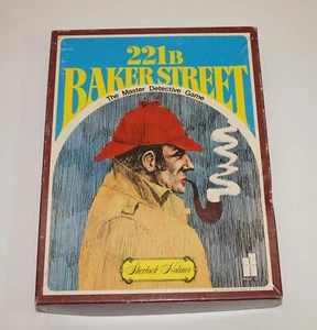 Vintage 1977 Hansen Game 221B BAKER STREET Sherlock Holmes MASTER DETECTIVE - Picture 1 of 6