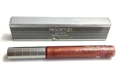 Brillo de labios Prescriptivos Lip Shine ~ Desmayo (05) (R/O), bronce ciruela transparente, raro Foto 1 de 2
