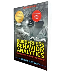 Borderless Behavior Analytics 2nd Edition Preview Copy Paperback Saryu Nayyar - Picture 1 of 13