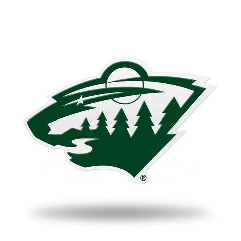 Minnesota Wild Sharp looking Team Spirit Magnet. 4-1/2" x 3"    #614 Cover