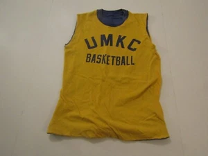 Camiseta de baloncesto de práctica vintage UMKC L REVERSIBLE SIN MANGAS - Imagen 1 de 12