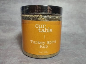 Unser Tisch Truthahn Gewürz Rub 6oz/170gm Thanksgiving Day Brandneu - Bild 1 von 5