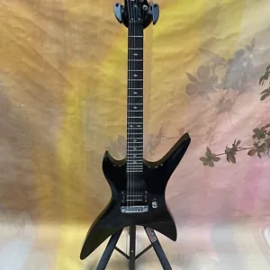 Black BC rICH E-Gitarre 6s schwarze Hardware Massivholz 24 Bünde kostenloser Versand - Bild 1 von 10