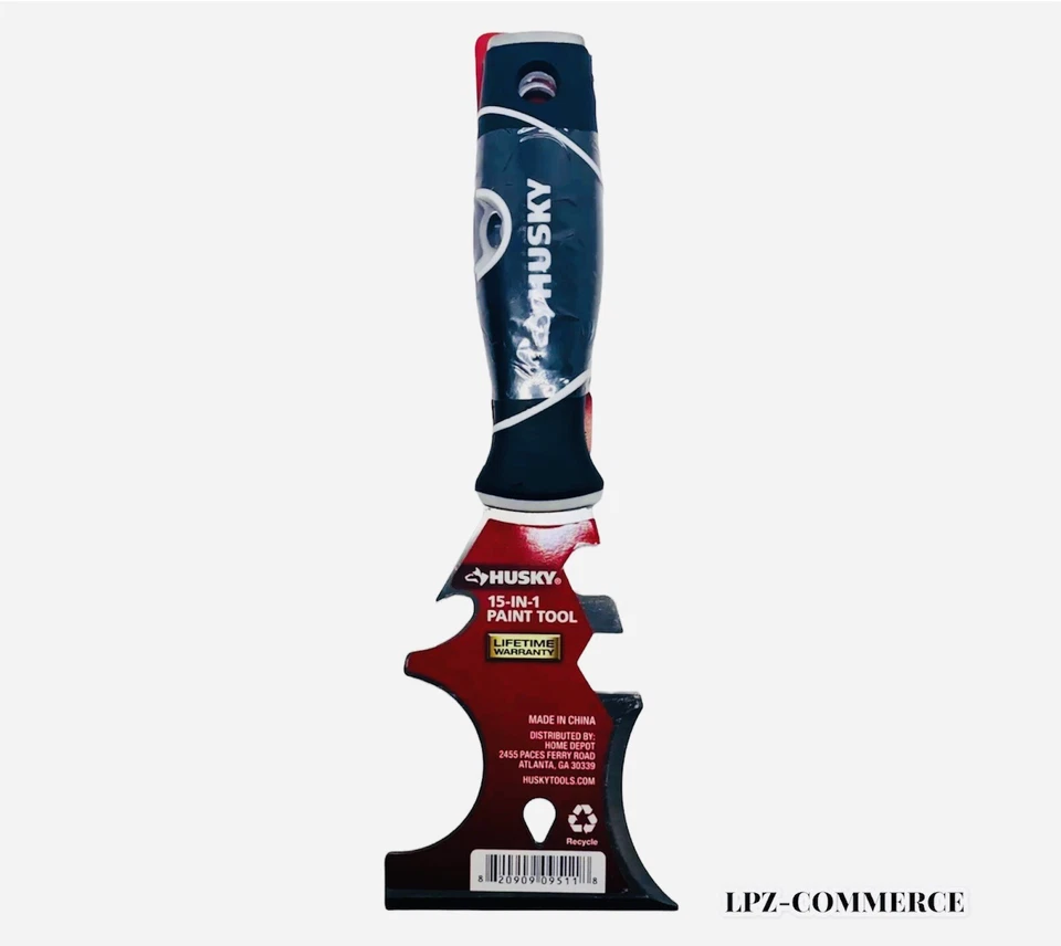 Husky Painter's Tool 15 in 1 Nut Driver Slotted Screwdriver Nail Remover Tool. - Image 1 of 2