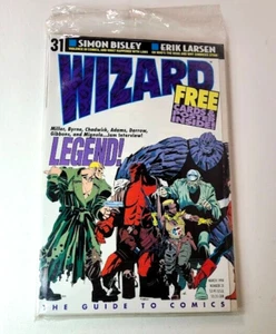 Wizard #31 Comic Book Guide 1994 New Sealed w/ Cards Byrne Mignola Adams - Picture 1 of 7
