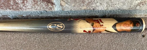 Joe Mauer Mini Photo 2010 Souvenir Bat Minnesota Twins MLB Baseball Coopersburg Cover