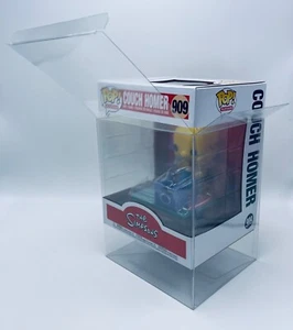 1 SCRATCH & UV RESISTANT 0.60mm Plastic Funko Pop! Protector fits HOMER ON COUCH - Picture 1 of 8