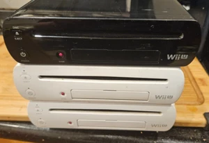 3 CONSOLAS JAPONESAS NINTENDO WII U SOLO 32GB Negro+Blanco 8 GB Blanco Probado Funciona - Imagen 1 de 4
