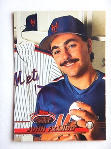 John Franco #316 Topps Stadium Club 1993 Baseball Card (New York Mets) E - Picture 1 of 2