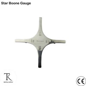 Accesorios de Ortodoncia Instrumentos de Mano Soporte Posicionador Estrella Boone Calibre Nuevo - Imagen 1 de 3