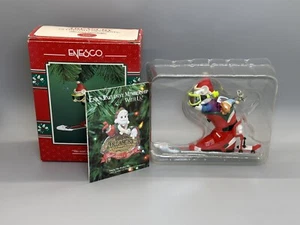 ENESCO Vintage Ornament Ski-son's Greetings 1994 599069 Christmas Ornament - Picture 1 of 12