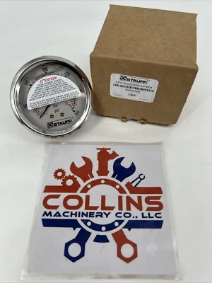 STAUFF SPG-063-00300-5-P-N04, Fluid Filled Pressure Gauge 300 PSI - Image 1 of 4