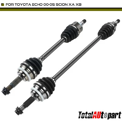 2 оси CV в сборе для Toyota Echo 2000-2005 Scion xA xB 04-06 передняя левая и правая - Изображение 1 из 4