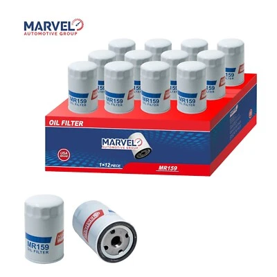 Marvel Synthetic Oil Filter MR159 (89017342) for Chevy Colorado 2004-2012 - 12pc - Image 1 of 3