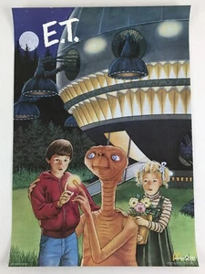 Original Vintage E.T. the Extra-Terrestrial McDonalds 17" x 24" 1985 Poster - Picture 1 of 7
