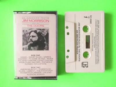 JIM MORRISON THE DOORS CASSETTE TAPE - Image 1 of 2