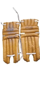 Cooper Youth Hockey Goalie Leg Pads Pre-owned 21 Inches Vintage 1980s. - Picture 1 of 5