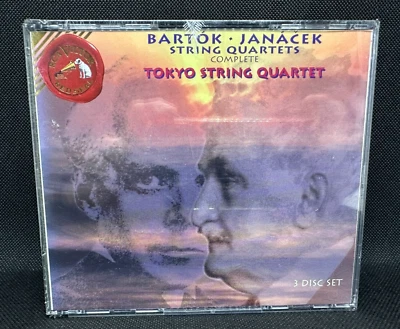 Bartok Janacek String Quartets Tokyo String Quartet 3 Disc Set 1996 NEW SEALED! Foto 1 de 4