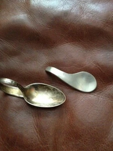 ZWEI VINTAGE SILBER BABY LÖFFEL - Bild 1 von 5