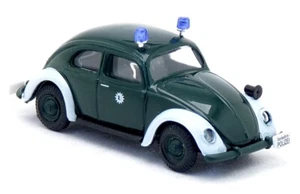 Busch 42767 - VW Volkswagen Maggiolino 1200 modellino auto polizia stradale 1:87 H0 - Foto 1 di 3