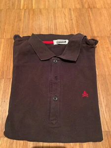 Topman Totenkopf St.Pauli Polo-Shirt S M L schwarz black Schulterklappen - Bild 1 von 4