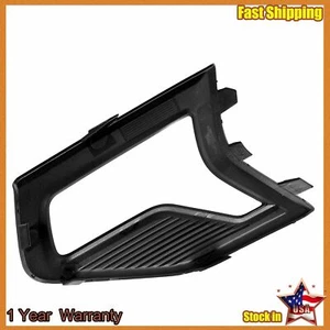 Driver Side Front Black Gloss Trim LED Fog Cover Bezel For 2019 2020 Ford Fusion - Picture 1 of 4